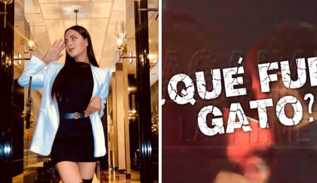 Gianella Rázuri negó tener una relación con Rodrigo Cuba tras ampay. Foto: composición LR/Instagram/Gianella Rázuri/captura de ATV