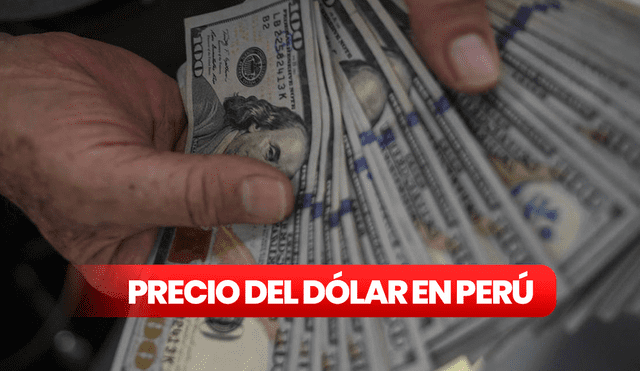 Precio de dólar hoy en Perú: tipo de cambio para este martes 6 de junio. Foto: AFP