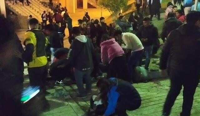 Riesgo. En concierto de Tacna hubo 12 heridos. Foto: difusión