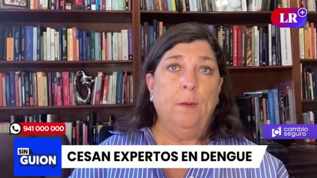 Rosa María Palacios habla de la posibilidad de que se dé el fenómeno El Niño. Foto y Video: "Sin guion"/LR+