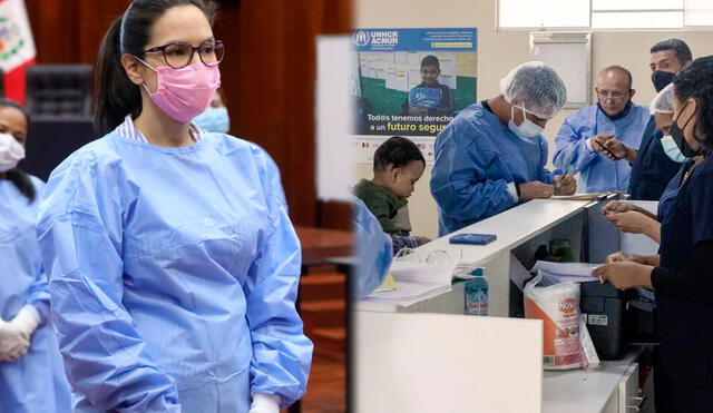 Los profesionales de la salud de Venezuela formaron parte de la lucha contra la COVID-19. Foto: composición LR/ EsSalud/ Acnur