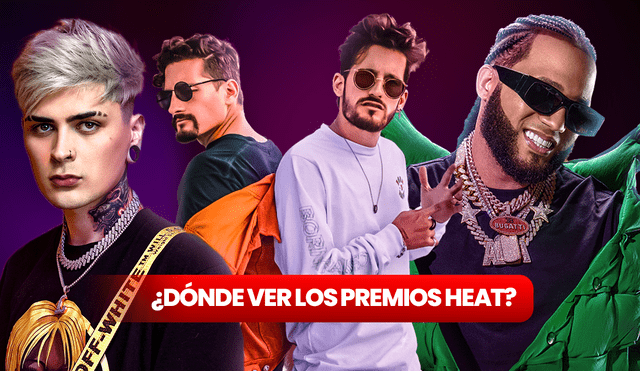 Los Premios Heat se ha convertido en uno de los eventos más reconocidos para celebrar la música latina. Foto: composición LR/AFP