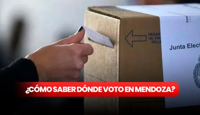 Mendoza participará de las Elecciones 2023 este domingo 11 de junio. Foto: composición LR/AFP