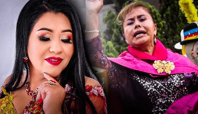 Fresialinda no olvida la pelea con Haydee Raymundo, quien criticó su forma de vestir. Foto: composición de Gerson Cardoso/ @Fresialinda/Youtube