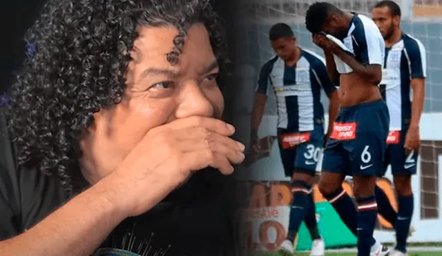 Carlos Vílchez no podía creer que Alianza Lima jugaría en segunda división. Foto y video: Cojo y Manco/YouTube