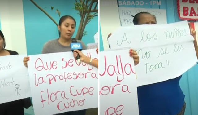 Varios niños indicaron ser maltratados por su profesora. Foto: composición La República/capturas ATV - Video: ATV