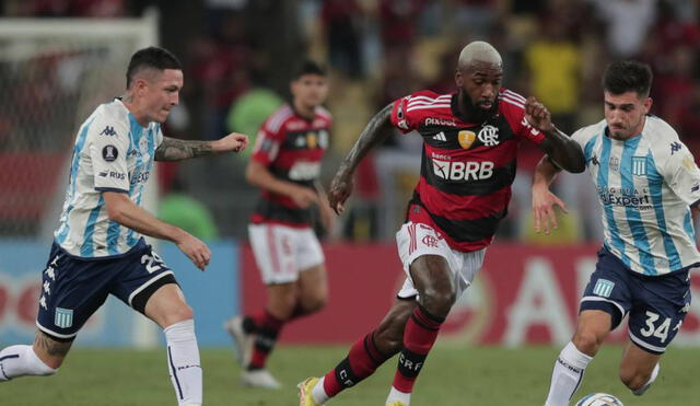 Racing visitó a Flamengo en el Maracaná por la fecha 5 de la Copa Sudamericana. Foto: EFE