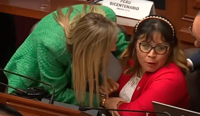 María del Carmen Alva intentó minimizar sus acciones dirigidas a la congresista Francis Paredes. Foto: captura/Canal N - Video: Canal N