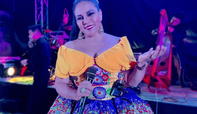 Dina Páucar llegará para fiesta patronal a Julcán. Foto: cortesía