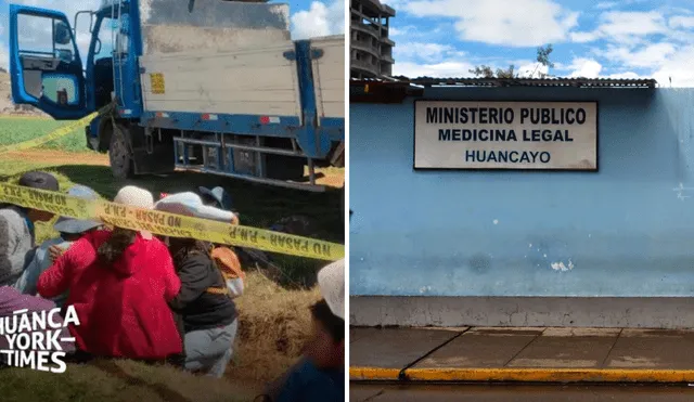 La policía detuvo al chofer en lo que duren las investigaciones. Foto: Huanca York Times/Goup 10 Noticias-Huancayo