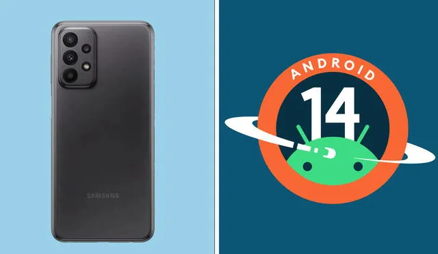 Samsung será una de las primeras marcas en recibir Android 14. Foto: composición LR/Samsung/Android