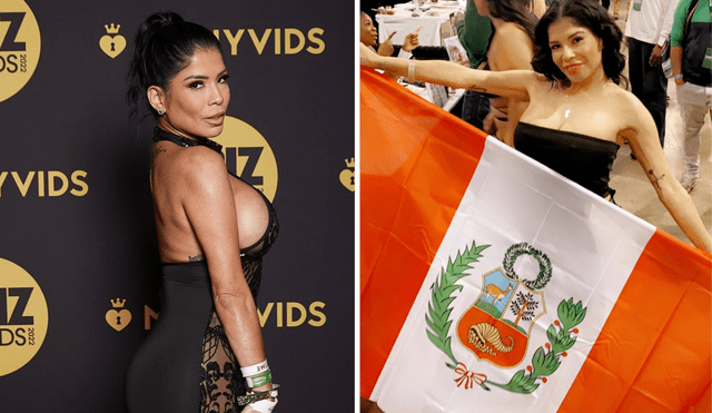 La peruana ha logrado ganar el premio más importante en la industria del porno. Foto: composición LR/Alexis Amore
