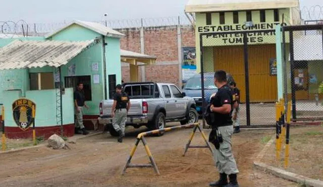 El acusado permanece en prisión en el penal de Tumbes. Foto: INPE