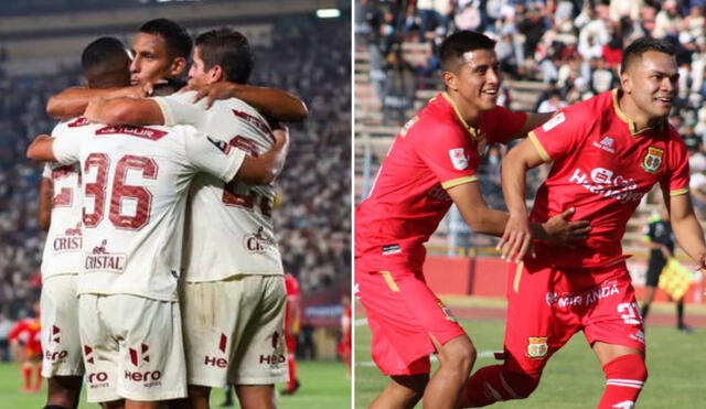 Universitario vs. Sport Huancayo se enfrentan por la última fecha del Torneo Apertura. Foto: composición LR