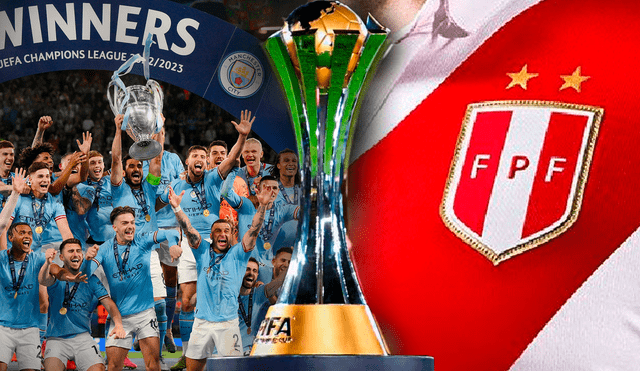 Manchester City consiguió su primer triplete de su historia tras ganar la Champions League, FA Cup y Premier League. Foto: composición LR/ESPN/FIFA/FPF