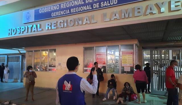 La Defensoría del Pueblo visitó los hospitales de Lambayeque por el dengue. Foto: Defensoría del Pueblo