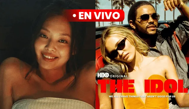 "The idol", serie protagonizada por The Weeknd y Lily-Rose Depp, marca el debut de Jennie de BLACKPINK como actriz. Foto: composición LR/HBO