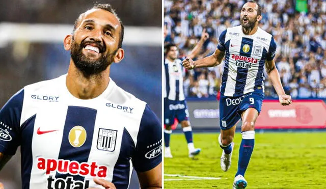 Hernán Barcos, jugador de origen argentino, igualó la marca de Rosinaldo Lopes como el extranjero más goleador de Alianza Lima. Foto: composición LR/La República