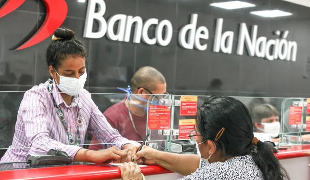 El Banco de la Nación ofrece préstamos  de hasta 100 mil soles. Foto: Andina
