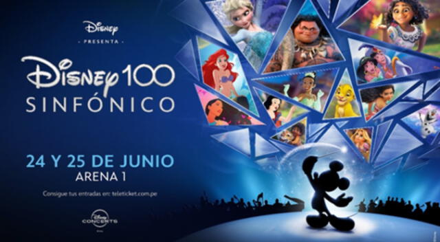 Una edición de Disney Sinfónico tendrá lugar en Arena ! de Lima. Foto: difusión