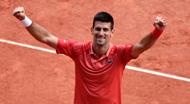 Novak Djokovic alcanzó los 23 Grand Slams y dejó atrás a Rafael Nadal con 22. Foto: difusión
