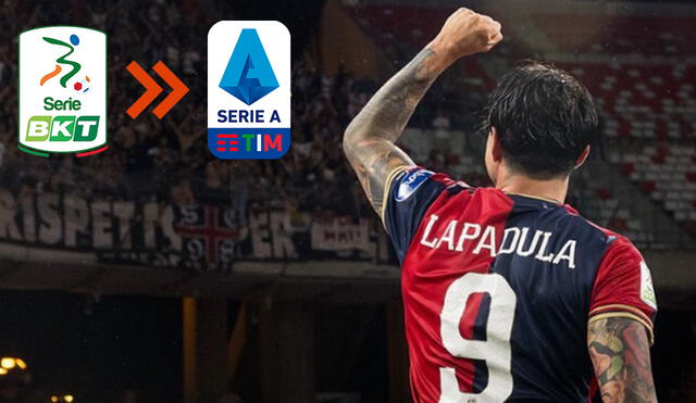 Gianluca Lapadula vuelve a la Serie A luego de dos temporadas en la Serie B. Foto: composición LR/Instagram