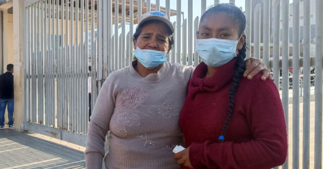 Madre solicitó apoyo del INPE. Foto y Video: Rosa Quincho/La República