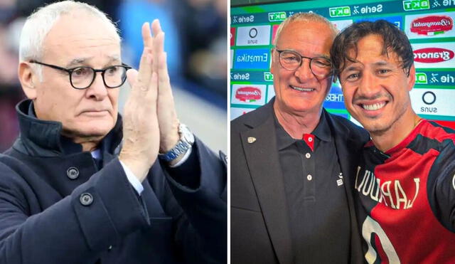 Claudio Ranieri fue uno de los artífices de regreso del equipo de Gianluca Lapadula, Cagliari, a la Serie A de Italia. Foto: composición LR/The Guardian/Instagram