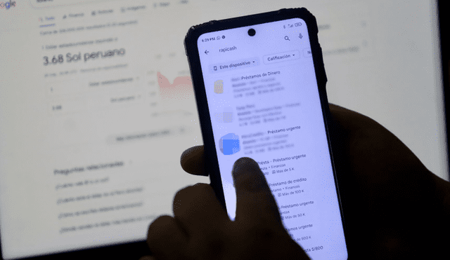 De acuerdo a la SBS hay más de treinta aplicativos móviles por los que puedes ser estafado con préstamos no solicitados. Foto: Andina