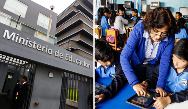 El Minedu explicó cuándo daría el pago por deuda social a los profesores. Foto: composición LR/Minedu/Andina