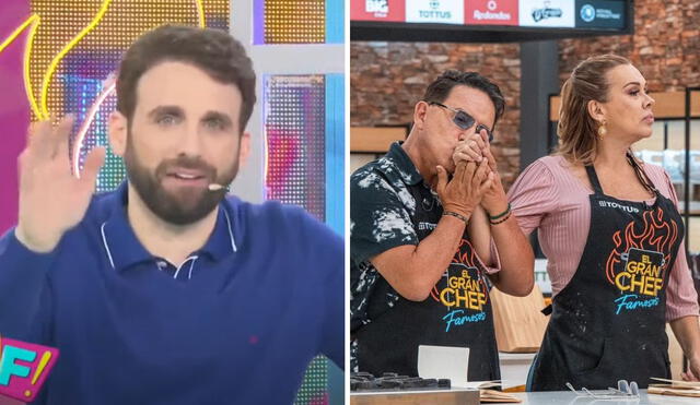 Rodrigo González también develó los nombres de los concursantes que estarían en la segunda temporada del reality de cocina. Foto: composición LR/ Captura de Willax/ Instagram/ El gran chef famosos