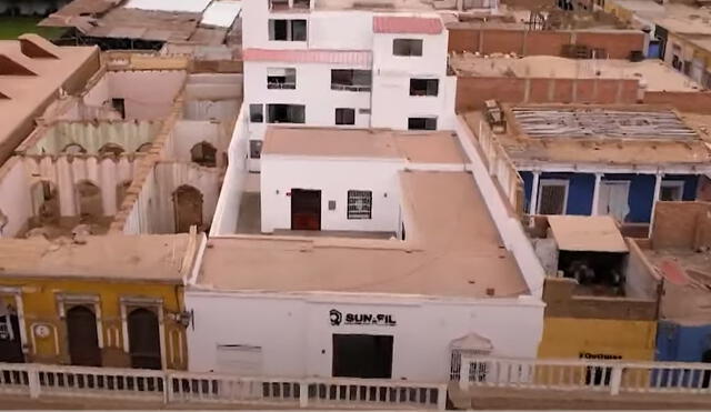 Local de Sunafil en Trujillo se ubica en el centro histórico de la ciudad. Foto: captura Cuarto Poder - Video: América TV