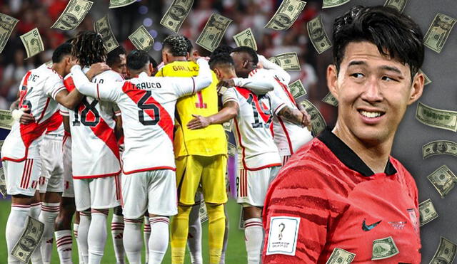 Perú vs. Corea del Sur: los asiáticos superan ampliamente a los jugadores de la Bicolor en valor de Tranfermarkt. Foto: composición LR/Selección Peruana/AFP
