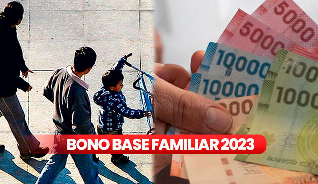 El Bono Base Familiar 2023 se entrega por 24 meses. Foto: composición LR / La Tercera / El Mercurio