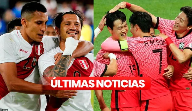 Perú enfrentará a Corea del Sur en el primer partido amistoso de la gira internacional. Foto: EFE