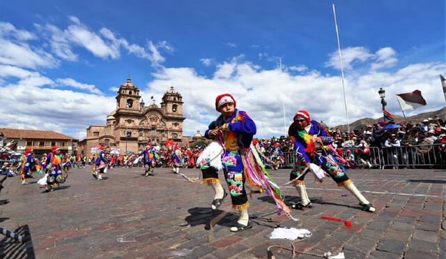 Colegio de Ciencias se llevó el primer lugar con la danza Qhapaq Qachampa. Foto: La República