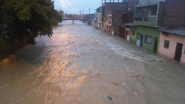 Inundados. La provincia de Sullana sucumbió durante las lluvias del último verano. Foto: difusión