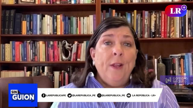 Rosa María Palacios habla de los 'mochasueldos'. Foto/Video: LR+