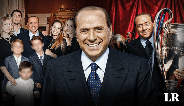 Silvio Berlusconi tuvo 5 hijos, 2 matrimonios y varios nietos. Foto: composición LR/Jazmín Ceras/AFP - Video: RTVE/YouTube