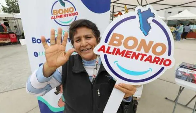 4,2 millones de personas resultaron beneficiarias del Bono Alimentario ante el alza de precios. Foto: Midis