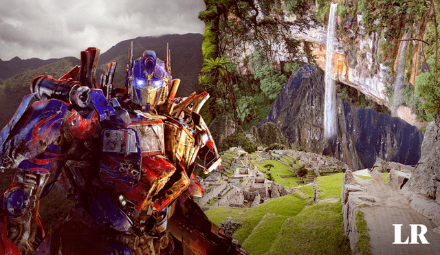 "Transformers: rise of the beasts” se grabó en Cusco y Tarapoto. Foto: composición de Álvaro Lozano/La República/Paramount Pictures