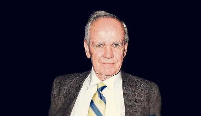 Cormac McCarthy, fallecido este martes a los 89 años. Foto: difusión