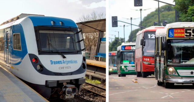 Tanto el transporte de colectivos como el servicio de trenes habían programado paros en junio. Foto: Página 12/ Radio 3 Cadena Patagonia