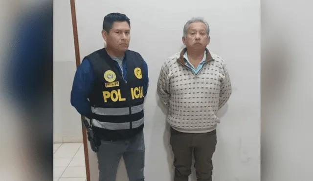 Detienen a docente coimero. Foto: PNP