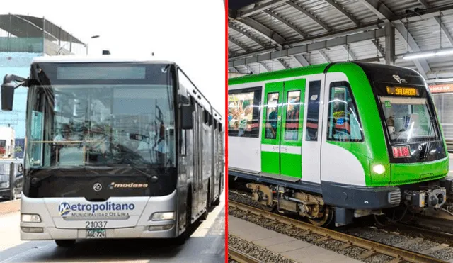 Conoce cuáles son las tarifas del Metropolitano y el Metro de Lima, y por qué existe una gran diferencia entre ambas. Foto: composición LR/Andina