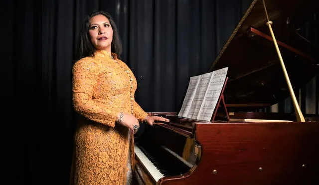 Gladis Huamán Chávez, soprano lírica cusqueña. Foto: Difusión.