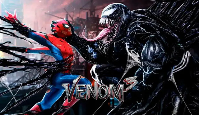 La ardua lucha entre Venom y Spider-Man podría llegar a la pantalla grande en 2024. Foto: composición LR/Isscreation