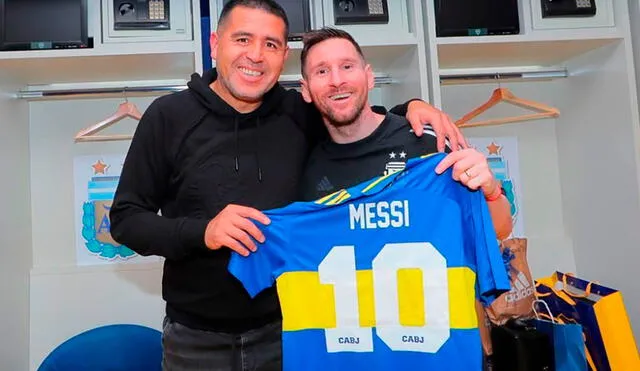 Riquelme se deshizo en elogios hacia Lionel Messi. Foto: @todosobreroman10/Instagram | Video: ESPN