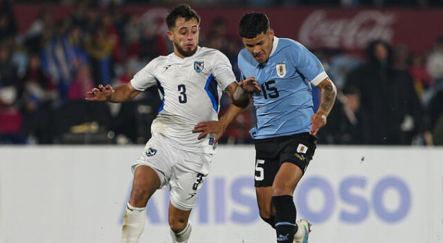 Uruguay de Marcelo Bielsa jugó su primer amistoso internacional contra Nicaragua. Foto: EFE