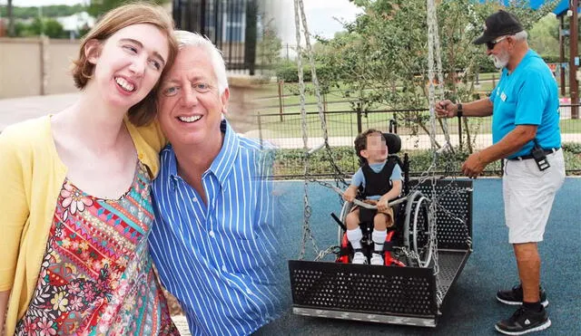 Gordon Hartman creó Morgan's Wonderland inspirándose en su hija con autismo y un retraso cognitivo. Foto: composición LR/@morganswonderlandtexas/Instagram - Video:  Morgan's Wonderland/YouTube